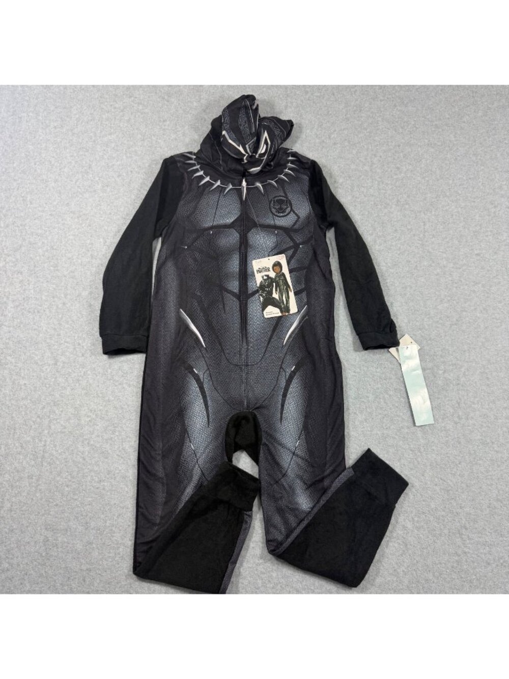 Marvel Black Panther Boys Hooded Blanket Sleeper Size S NWT Costume Pajama